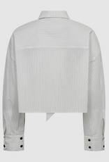 Cph Muse 207464 Piper Stripe Tie Shirt Bright White