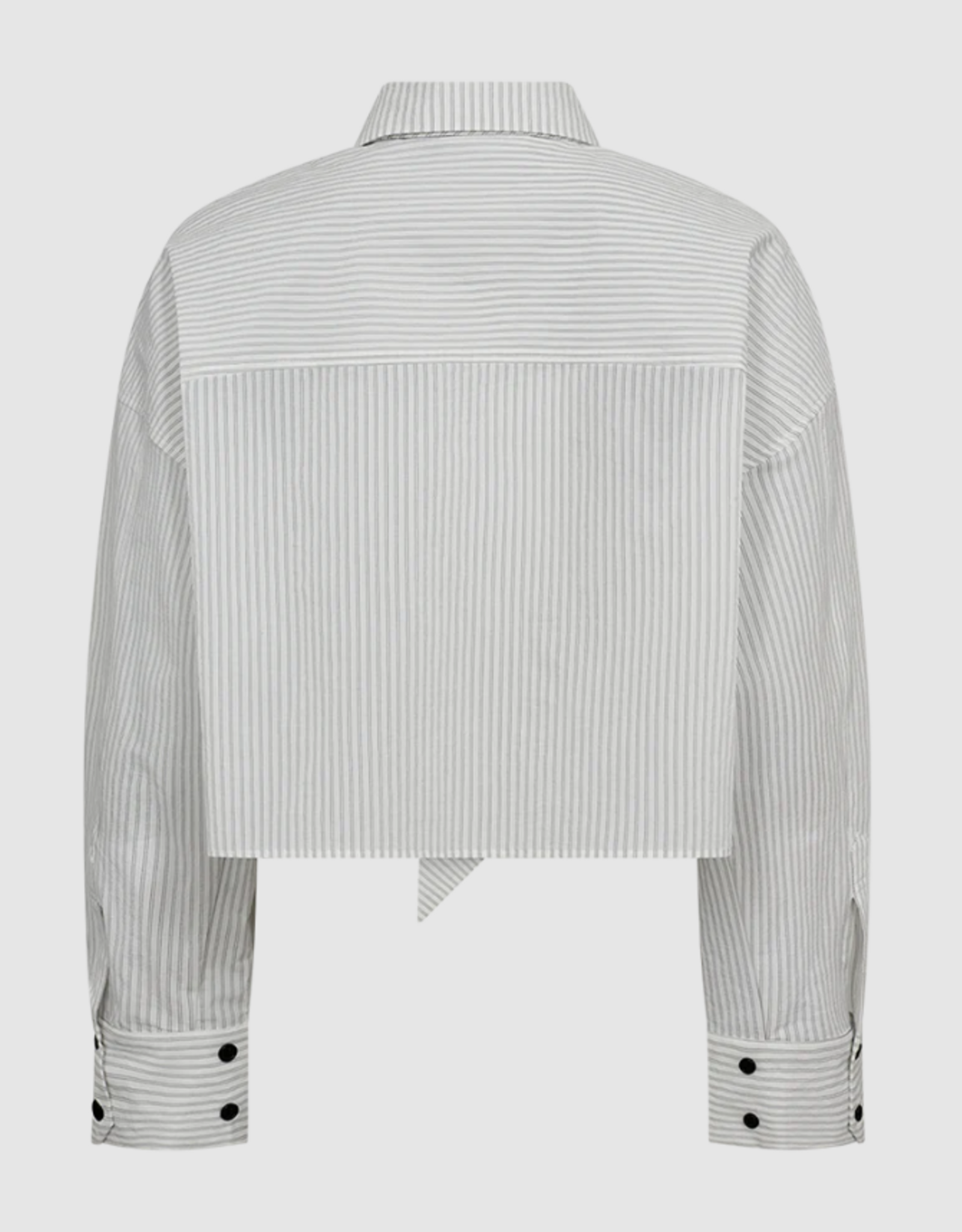 Cph Muse 207464 Piper Stripe Tie Shirt Bright White