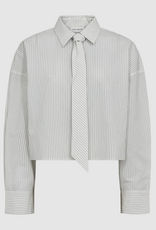 Cph Muse 207464 Piper Stripe Tie Shirt Bright White