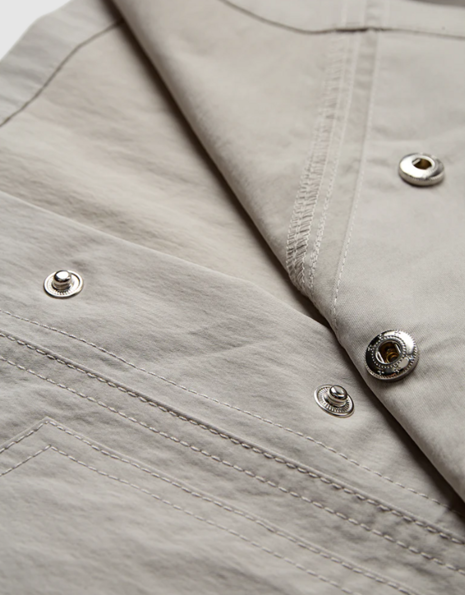 Cph Muse 207356 Lucy Cropped Buckle Shirt Dove