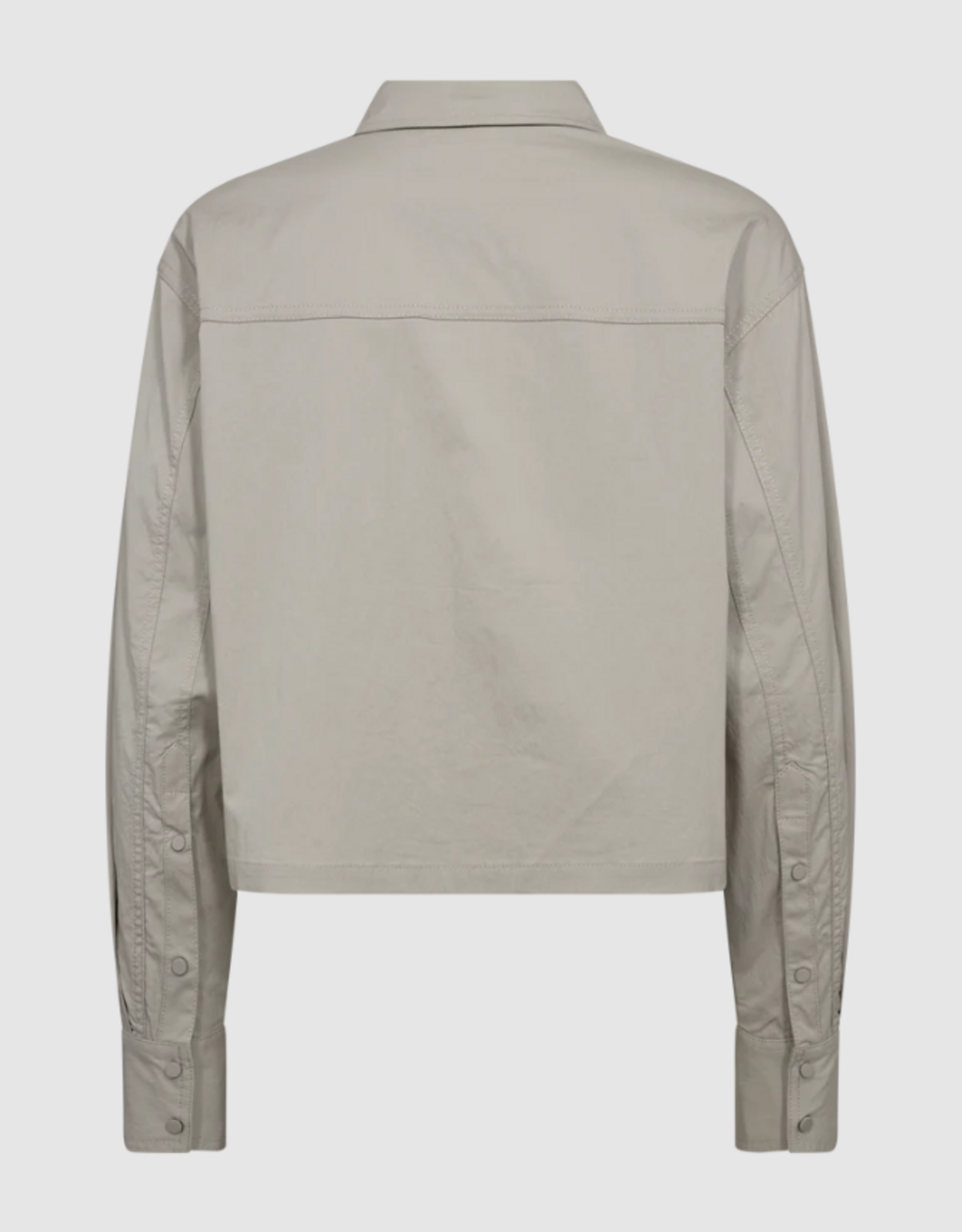 Cph Muse 207356 Lucy Cropped Buckle Shirt Dove