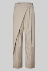Second Female Sharo Wrap Trousers Roasted Cashew