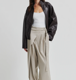 Second Female Sharo Wrap Trousers Roasted Cashew