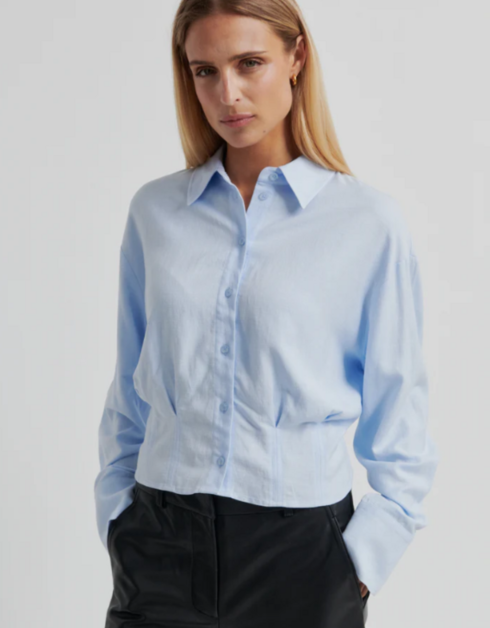Second Female Nura Shirt Halogen Blue