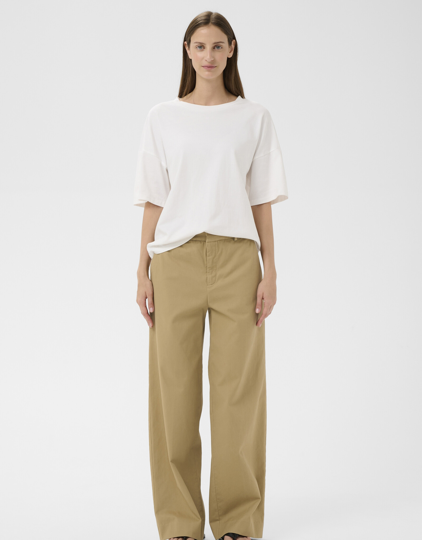 InWear Diaz Wide Pants Latte