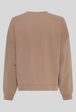 Moss Copenhagen Mela Briena MSCH Sweatshirt Mountain Trail/Oatmeal