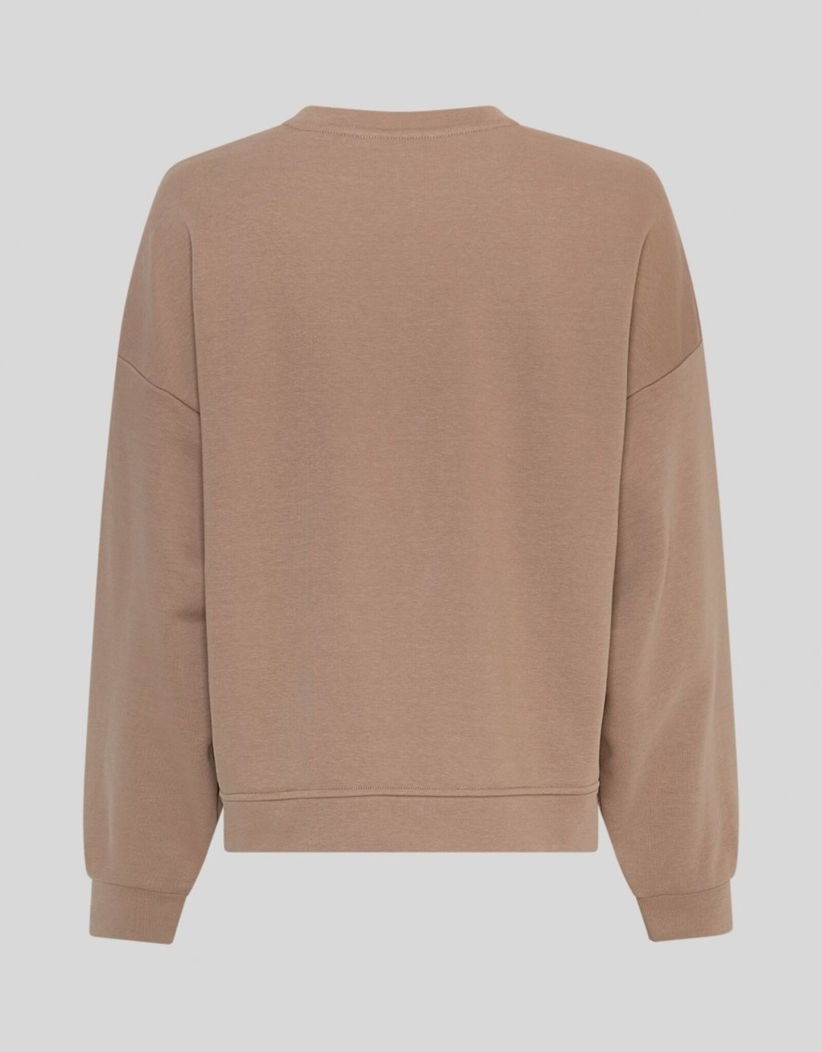 Moss Copenhagen Mela Briena MSCH Sweatshirt Mountain Trail/Oatmeal