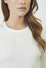 Co'Couture Granny Embroidery SS Tee Off White