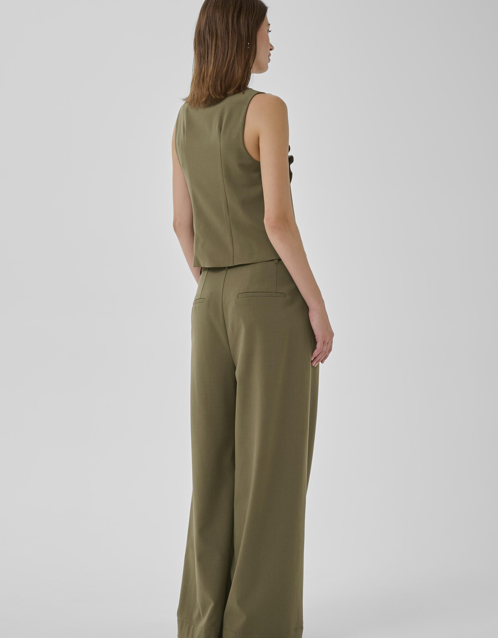My Essential Wardrobe Hace Sille High Wide Pant Long Capers