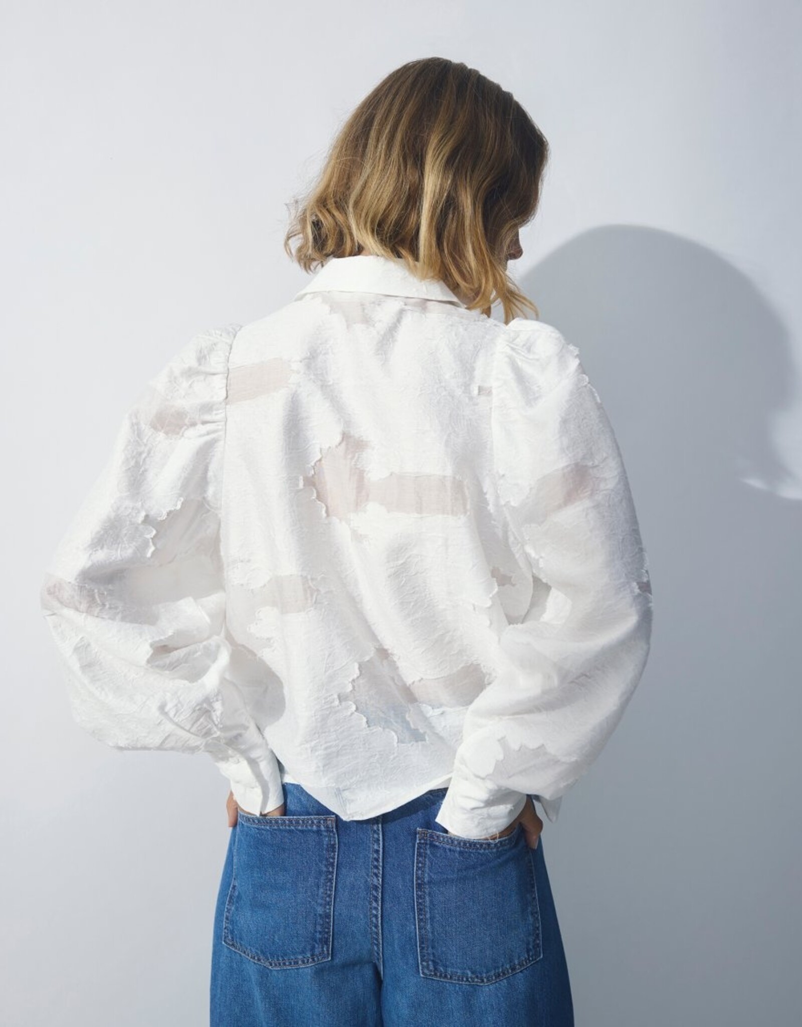 Moss Copenhagen Orkidea Shirt Egret