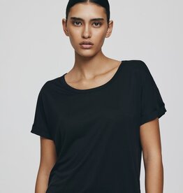 Moss Copenhagen Fenya Modal Tee Black