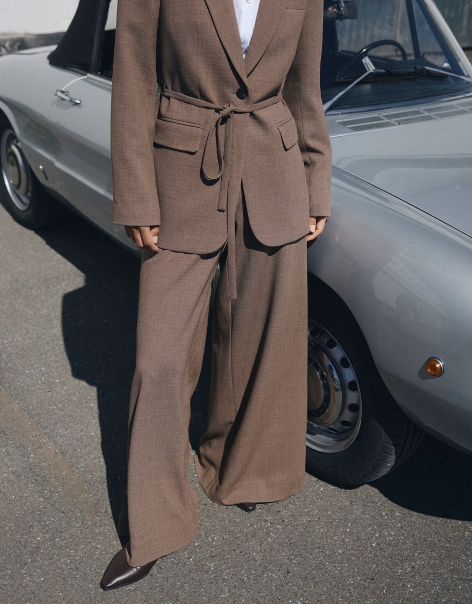 Moss Copenhagen Darina Pants Mountain Trail Melange