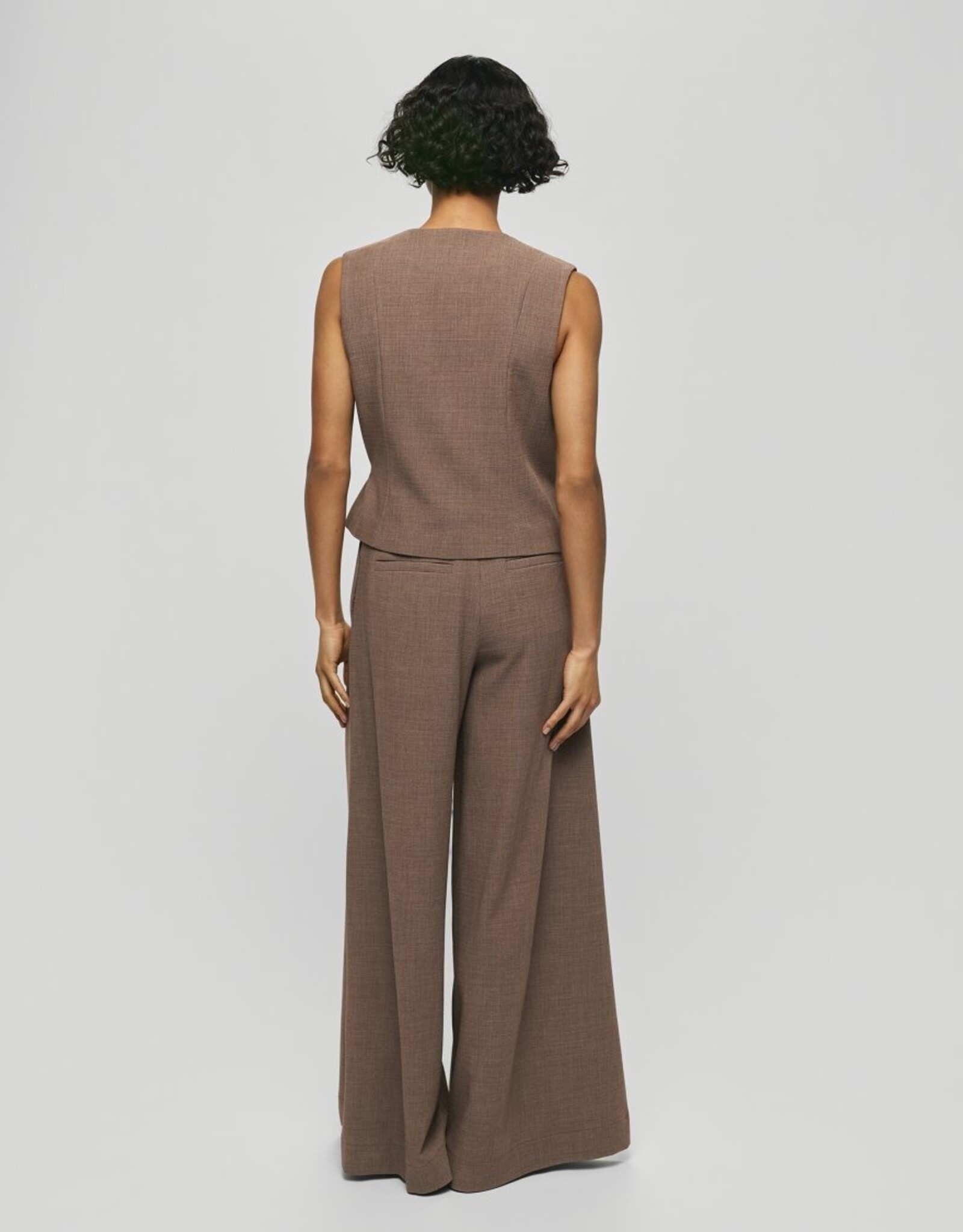 Moss Copenhagen Darina Pants Mountain Trail Melange