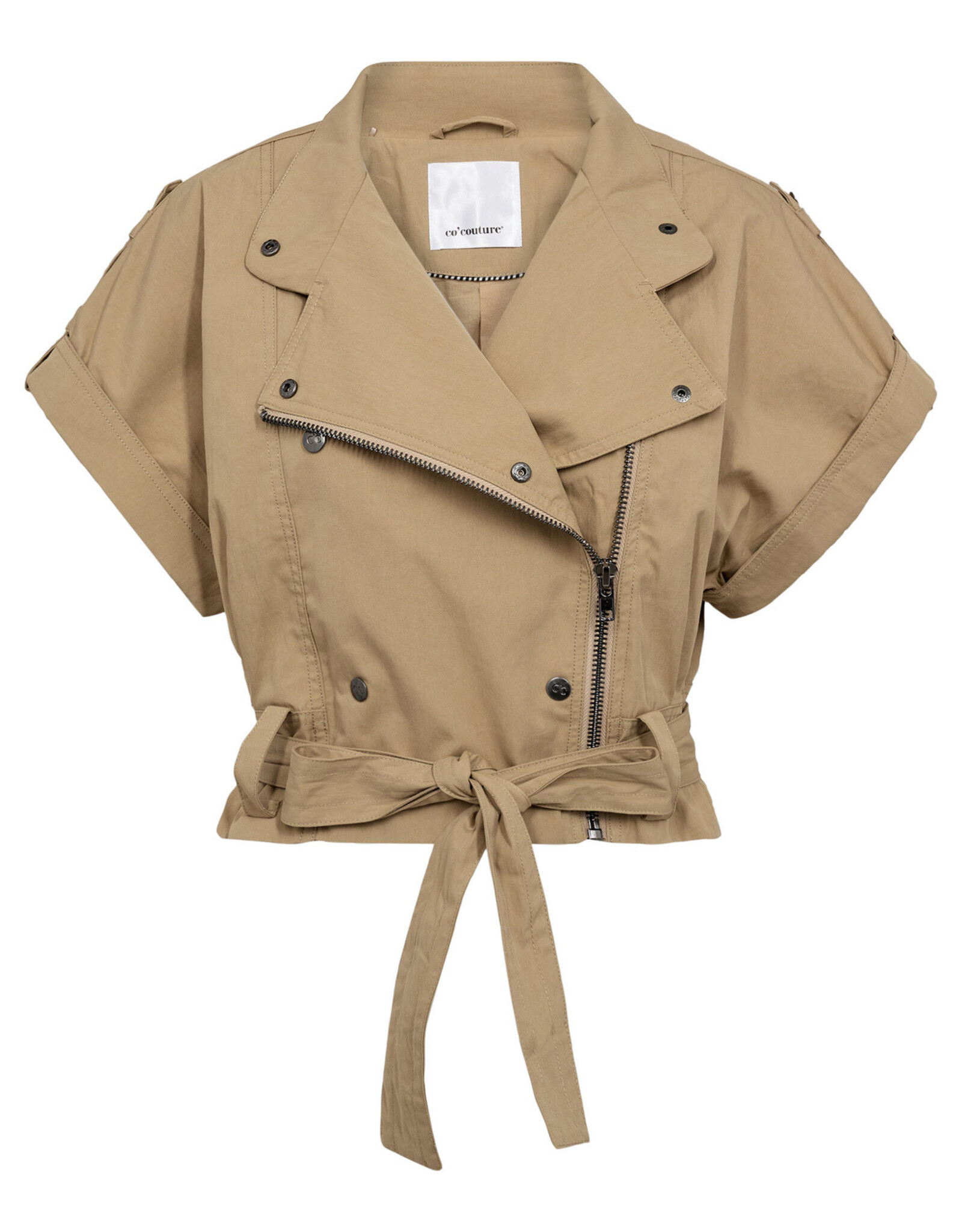 Co'Couture Kesha Cargo Vest Sand