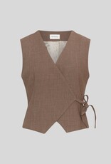 Moss Copenhagen Darina Waistcoat Mountain Trail Melange