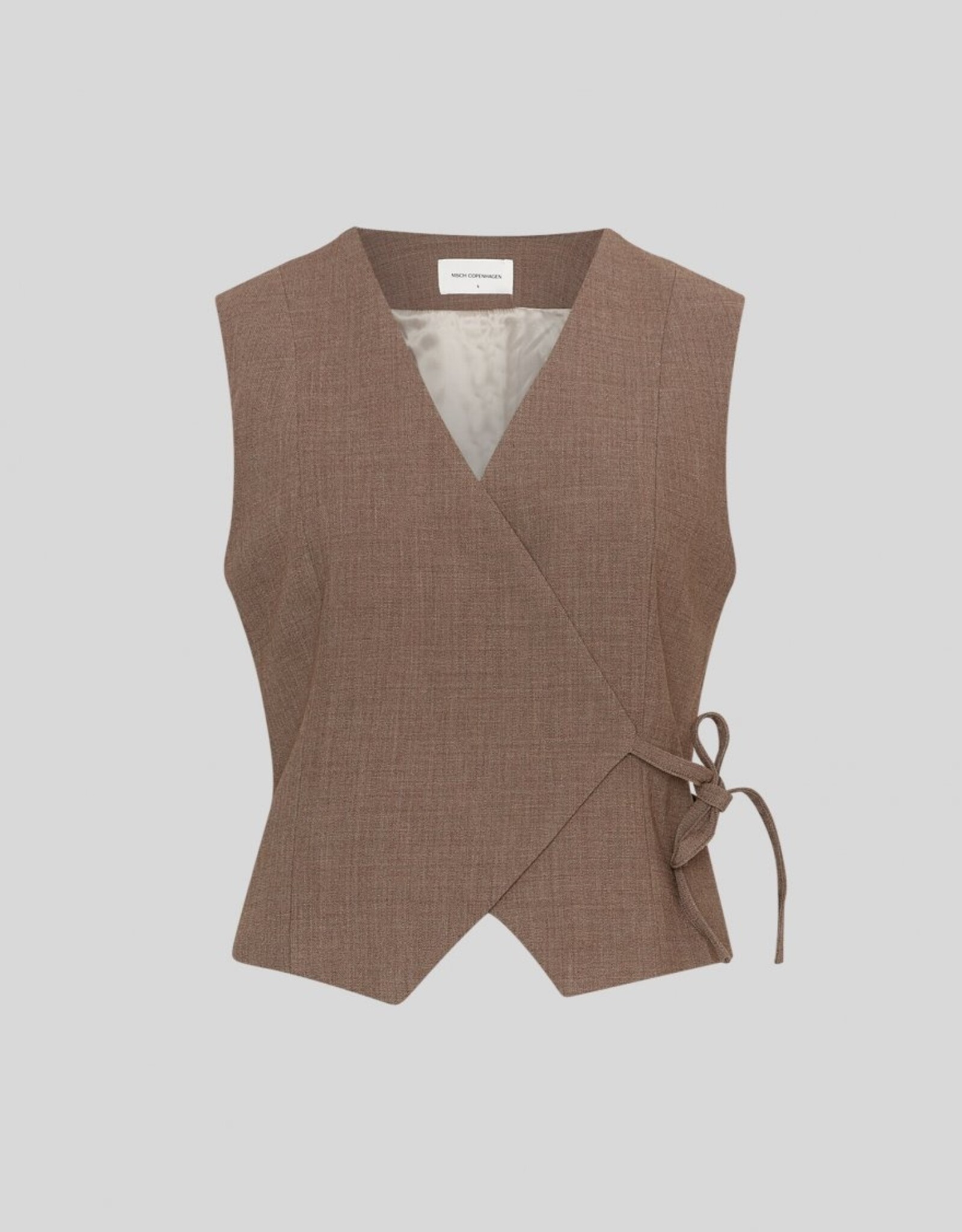 Moss Copenhagen Darina Waistcoat Mountain Trail Melange