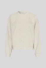 Moss Copenhagen Taia Briena Sweatshirt Oatmeal Melange