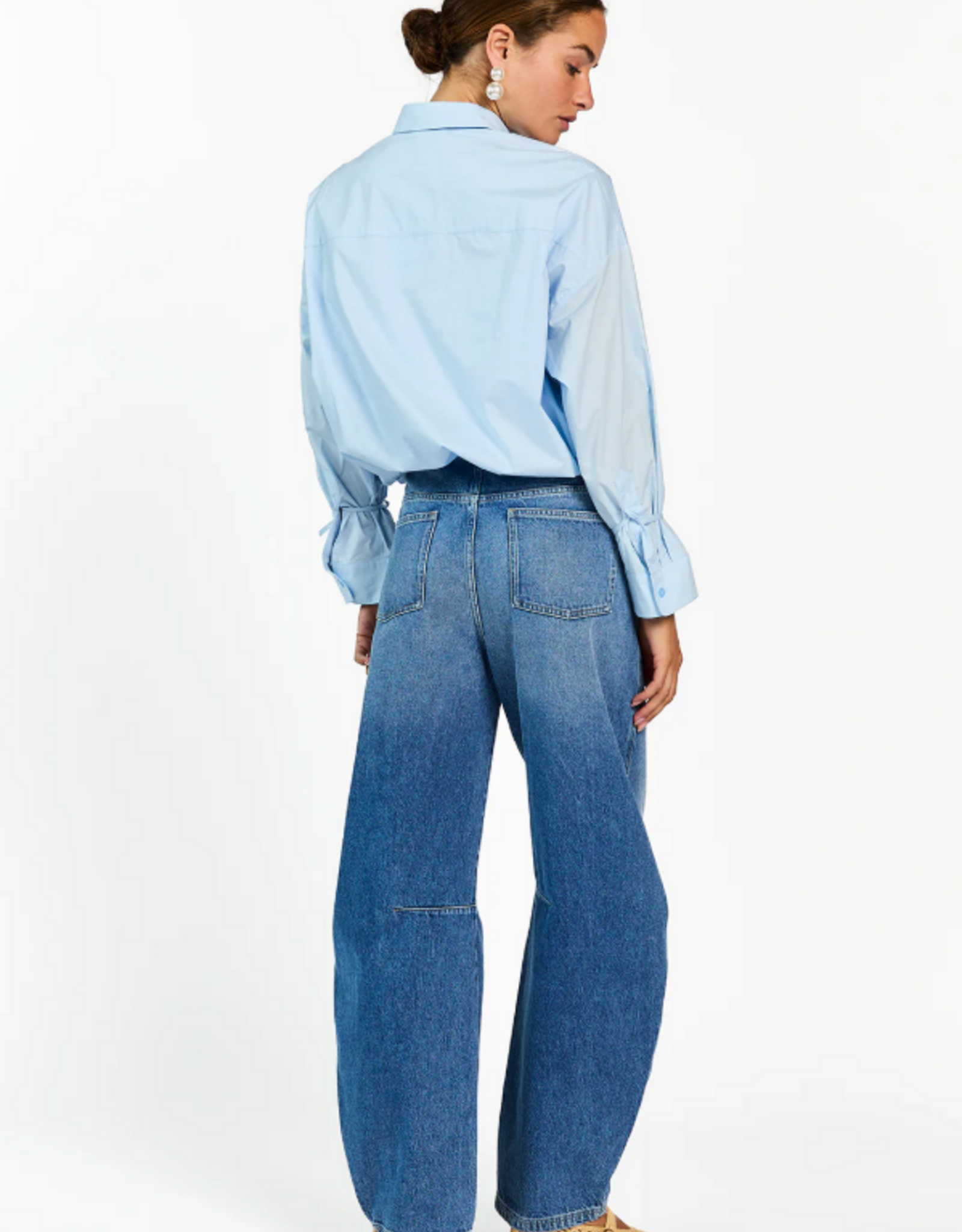 Aaiko Mikkie Blouse Baby Blue