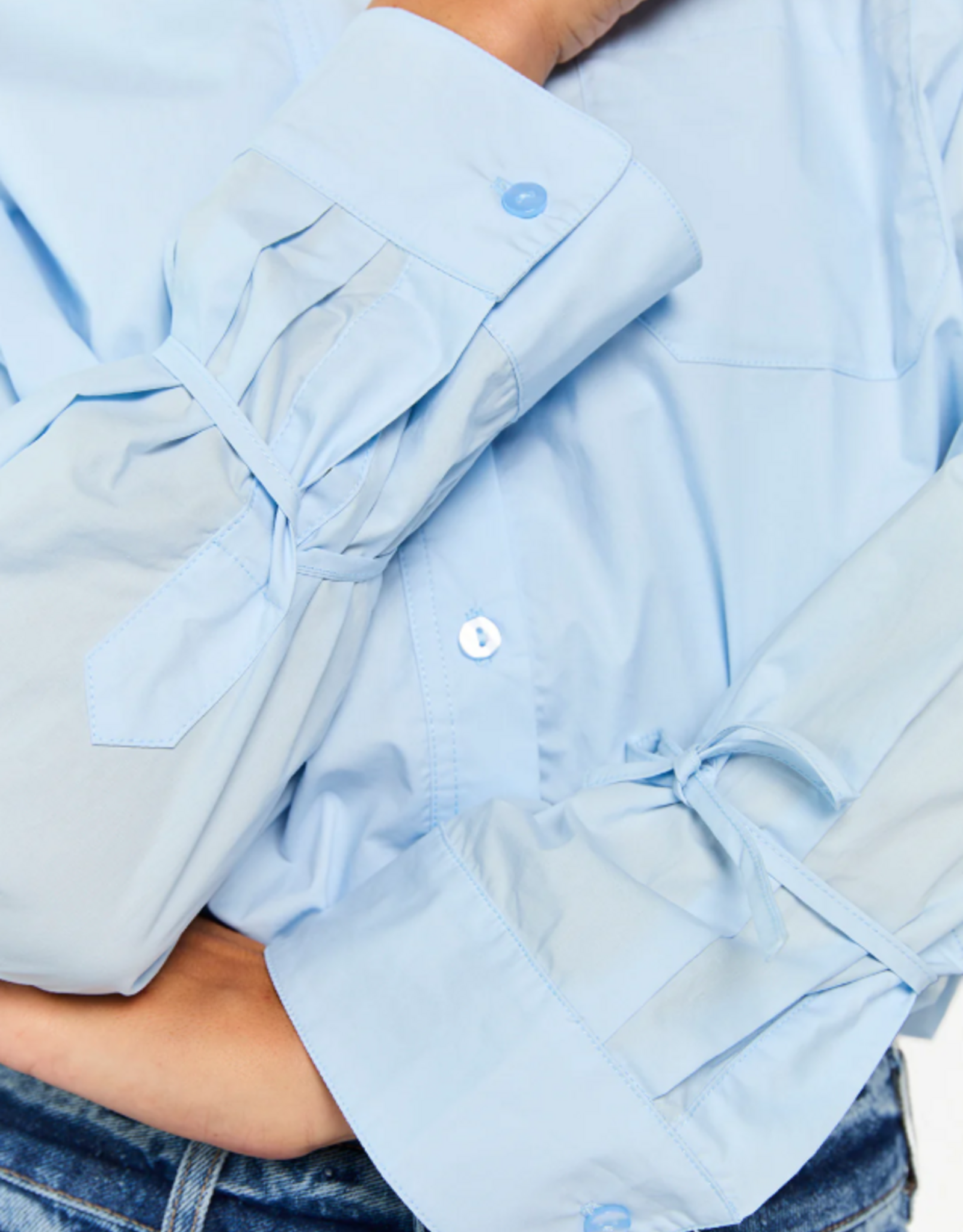 Aaiko Mikkie Blouse Baby Blue