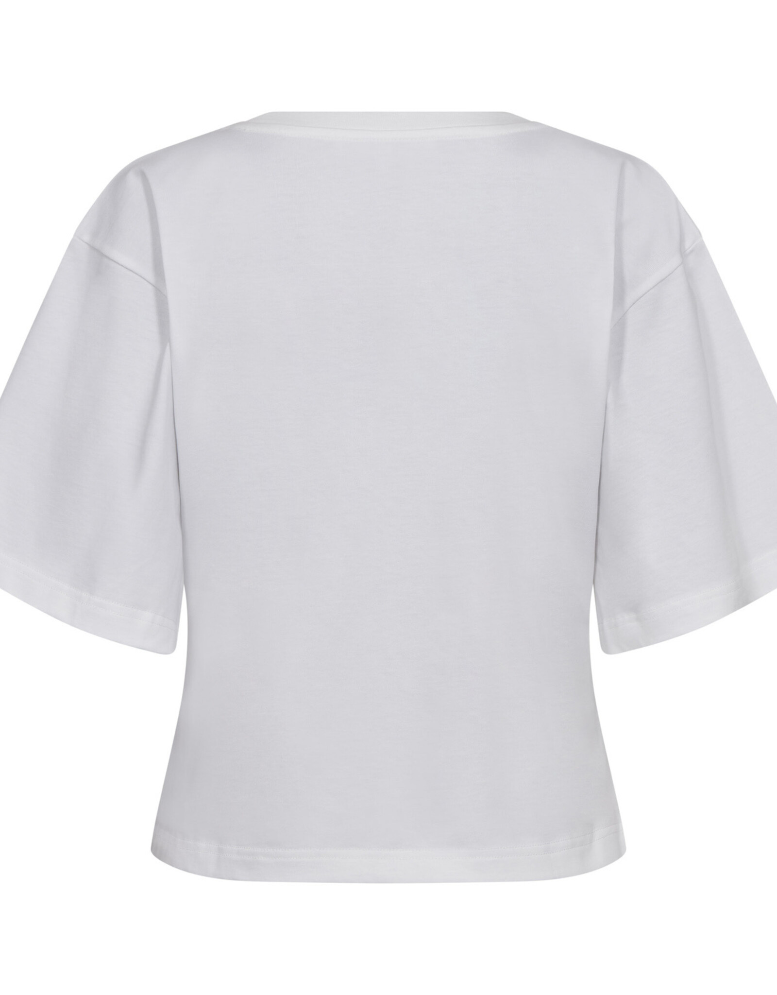 Co'Couture Zenga Tee O-Neck White Walnut