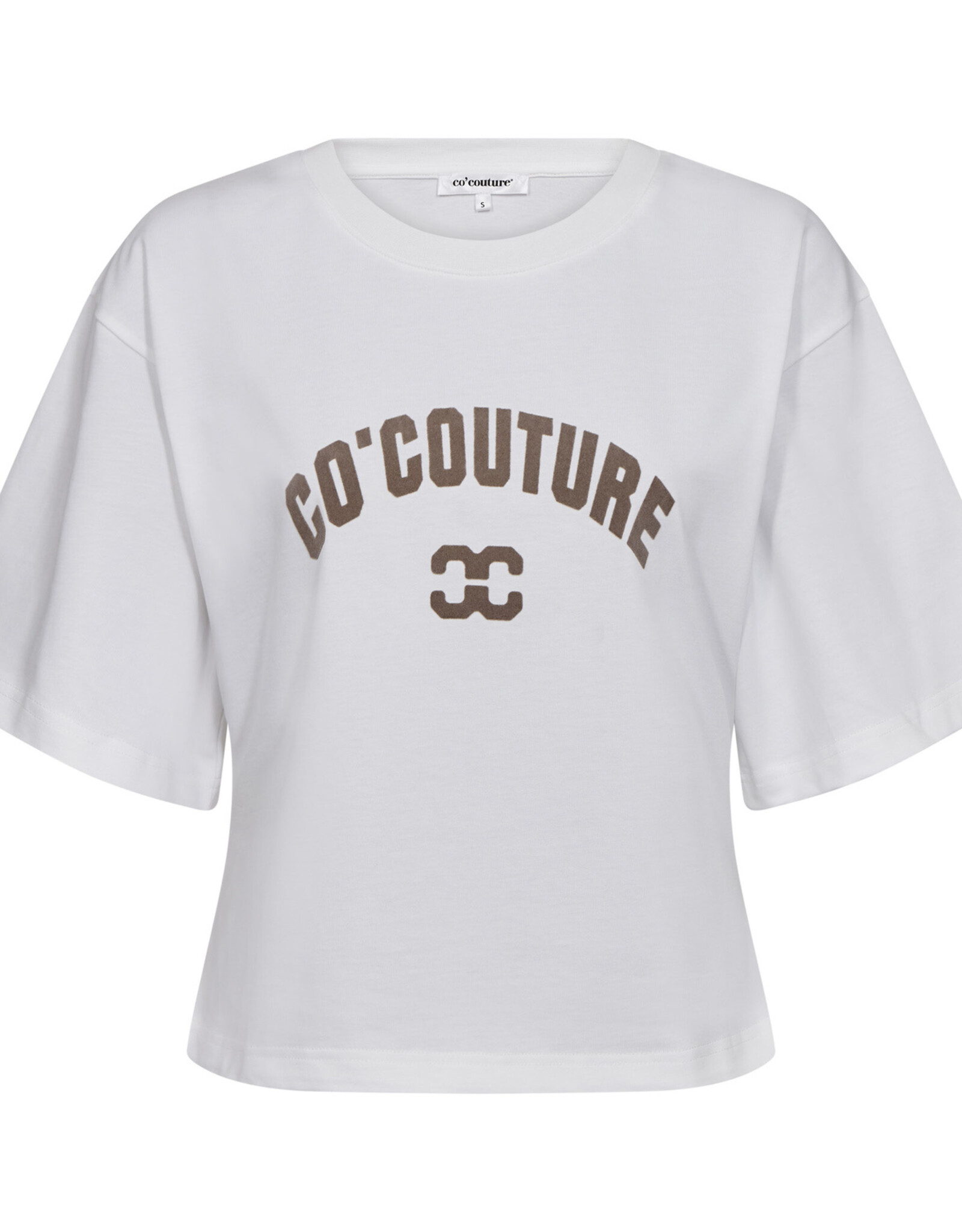Co'Couture Zenga Tee O-Neck White Walnut