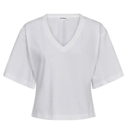 Co'Couture Zenga Tee V-Neck  White