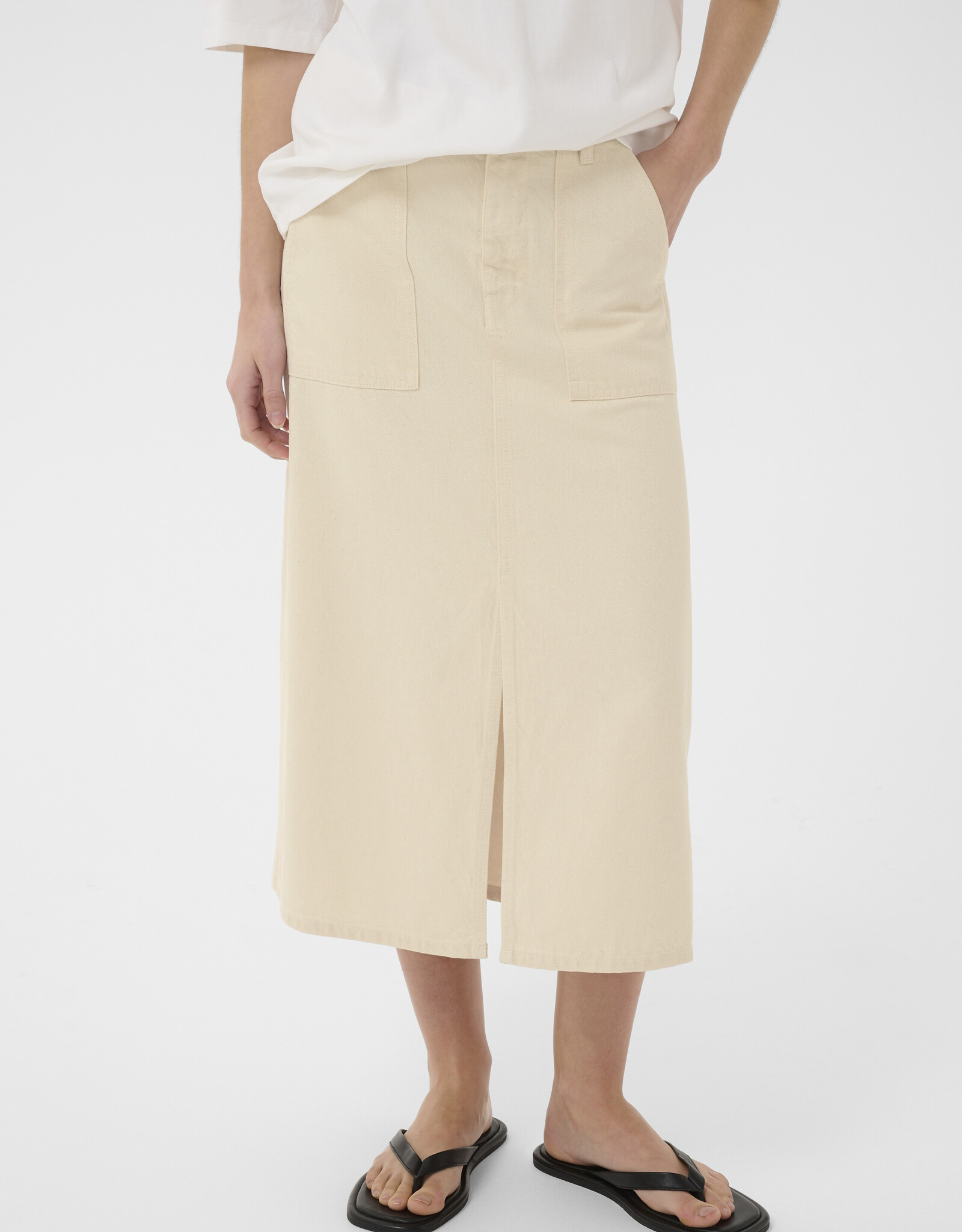 InWear Dilys Skirt Ecru Melange