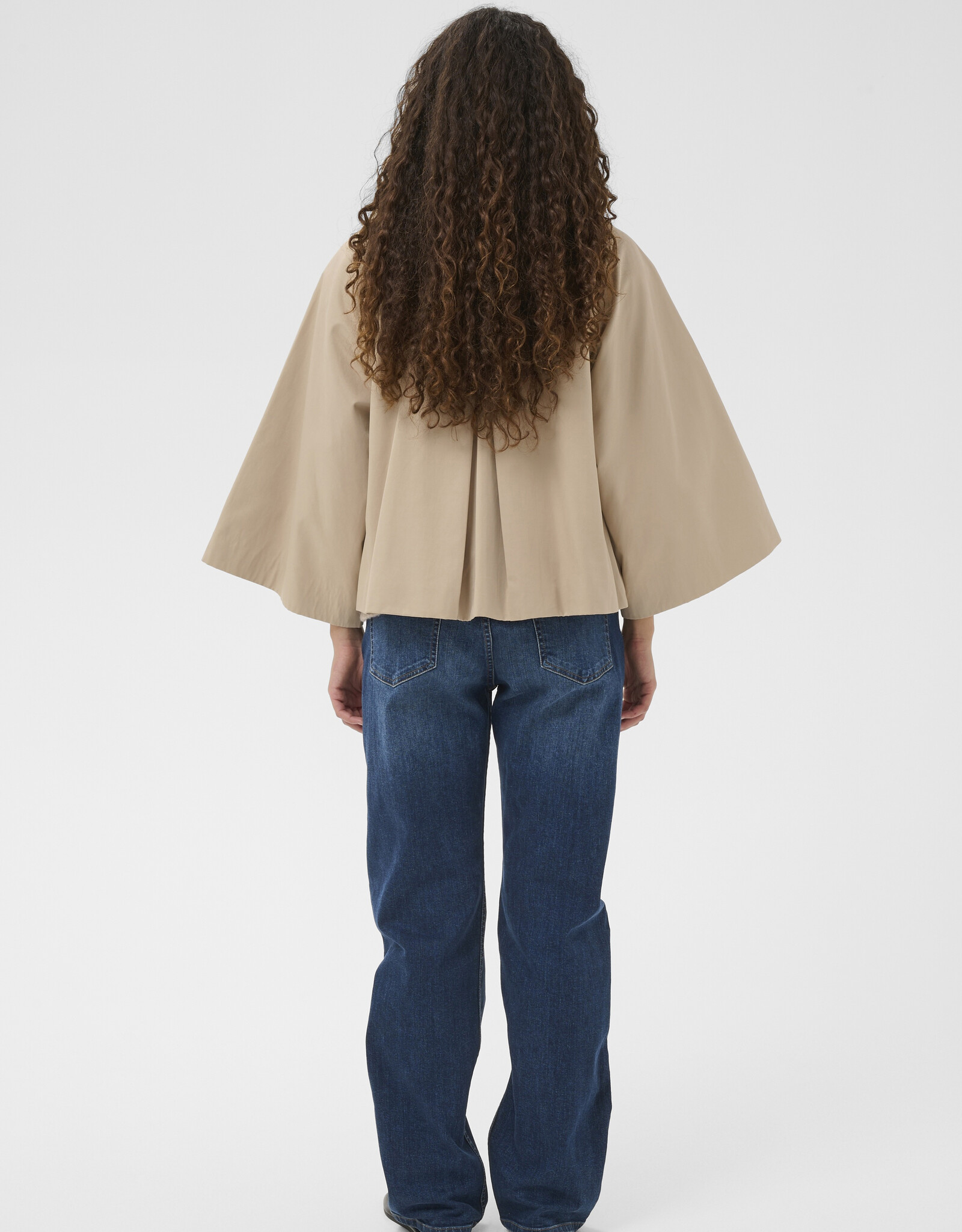 InWear Hinona Cape Jacket Sandstone