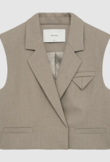 Cph Muse 207270 Tailor Double Pocket Waistcoat Winter Twig Melange