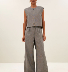 By Bar Benji Melange Pants Charcoal Melange