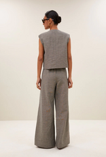 By Bar Nori Melange Gilet Charcoal Melee