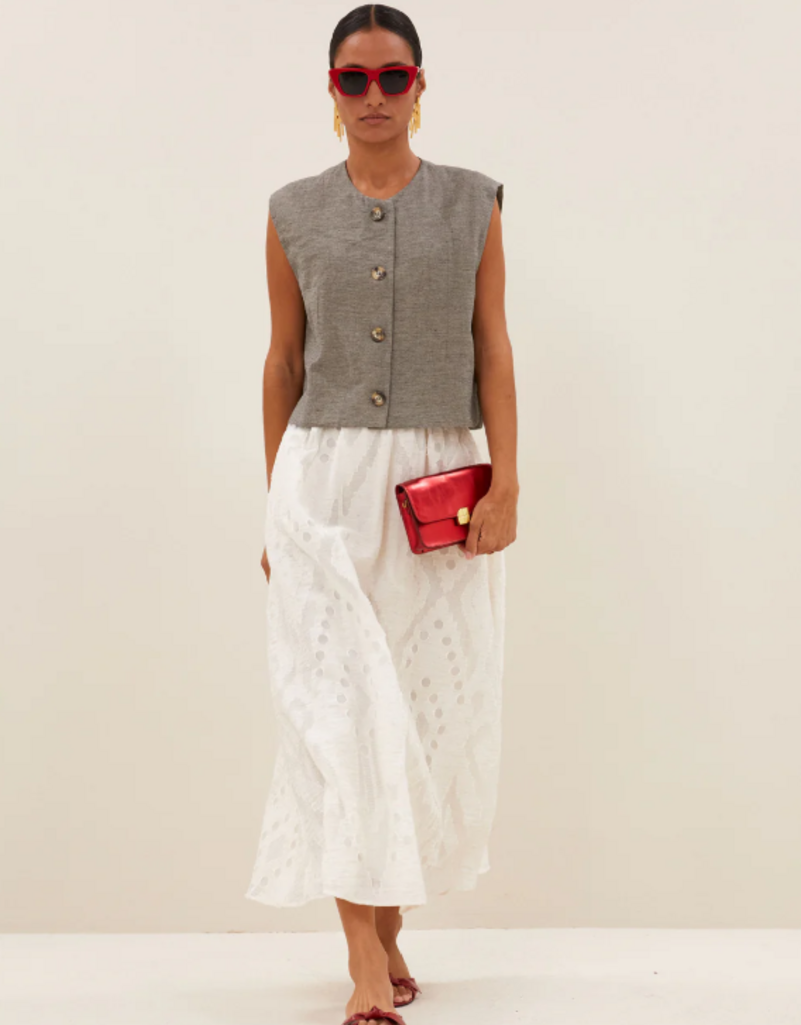 By Bar Juta Mist Skirt Cream