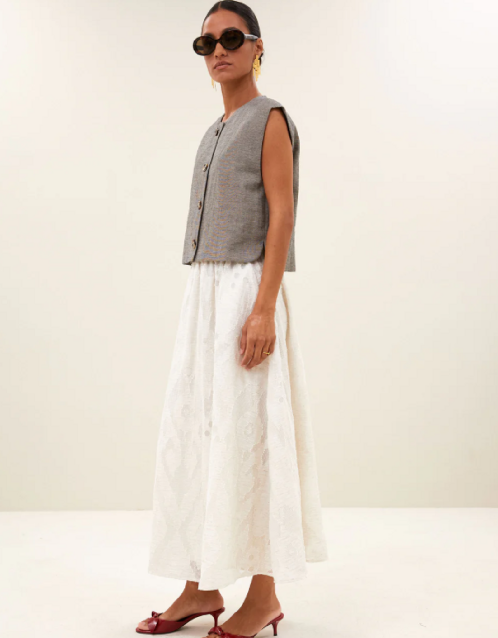 By Bar Juta Mist Skirt Cream