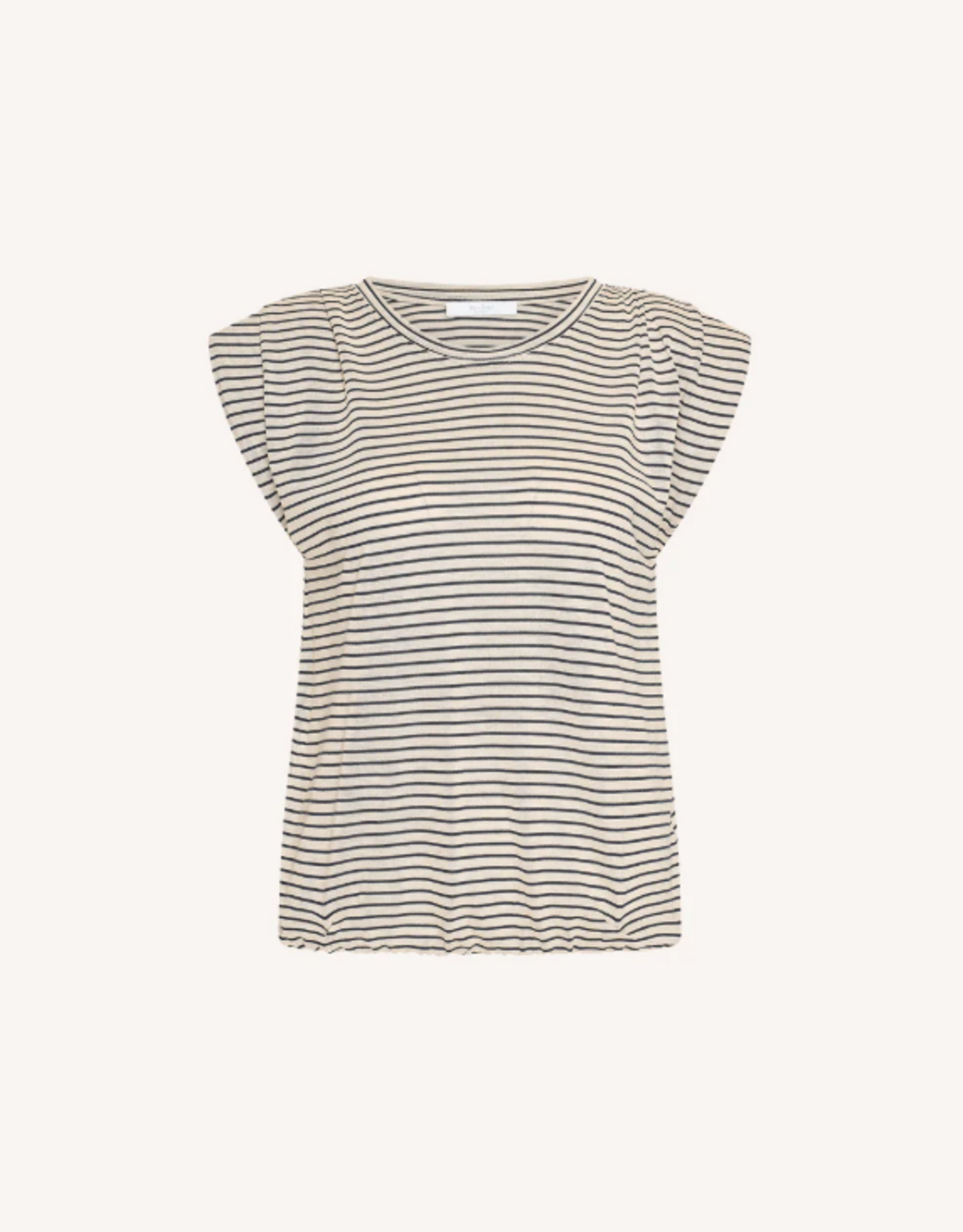 By Bar Nilou Small Stripe Top Admiral Blue