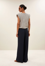 By Bar Nilou Small Stripe Top Admiral Blue