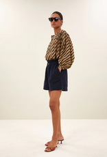 By Bar Leon Twill Short Captain Blue