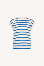 By Bar Tobi Stripe Top Azul Blue