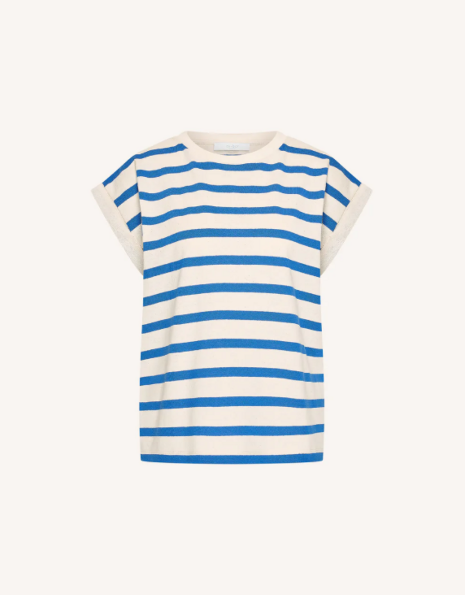 By Bar Tobi Stripe Top Azul Blue