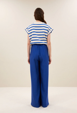 By Bar Tobi Stripe Top Azul Blue