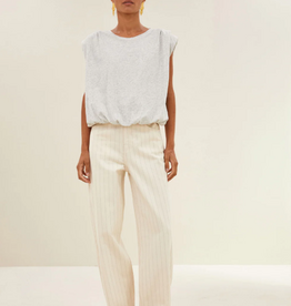 By Bar Lew Silver Stripe Pants