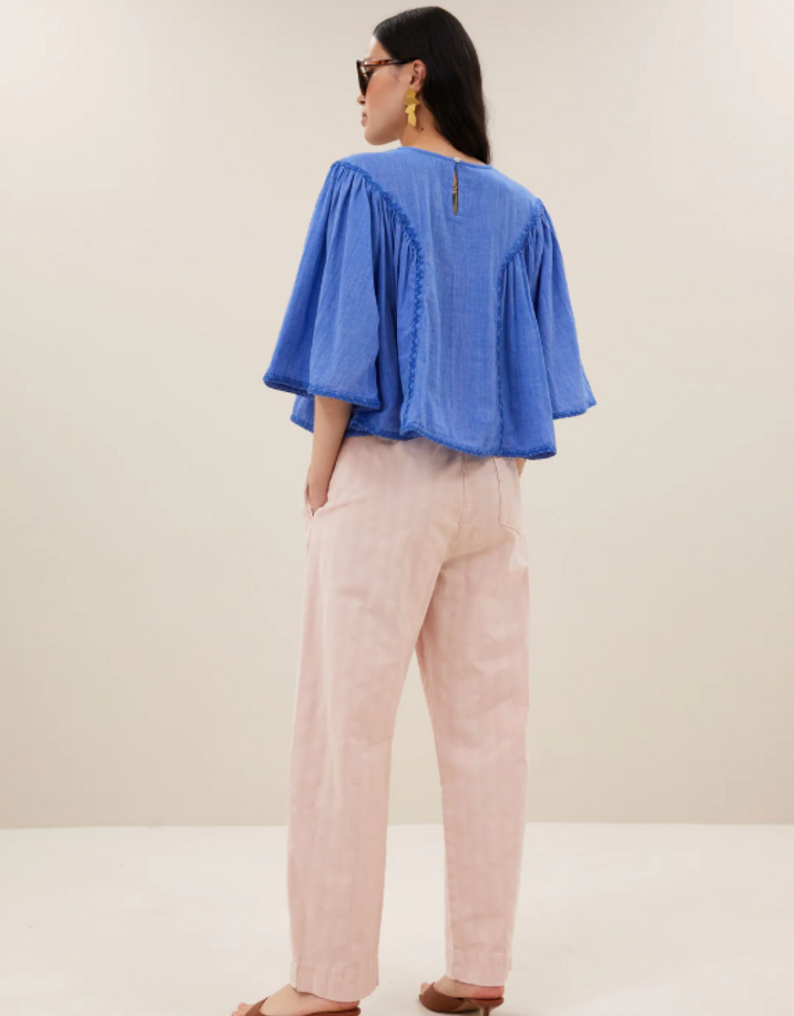 By Bar Jack Balloon Pants Old Pink