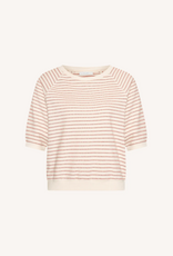 By Bar Neva Heavy Jersey Stripe Top Sunset Rose