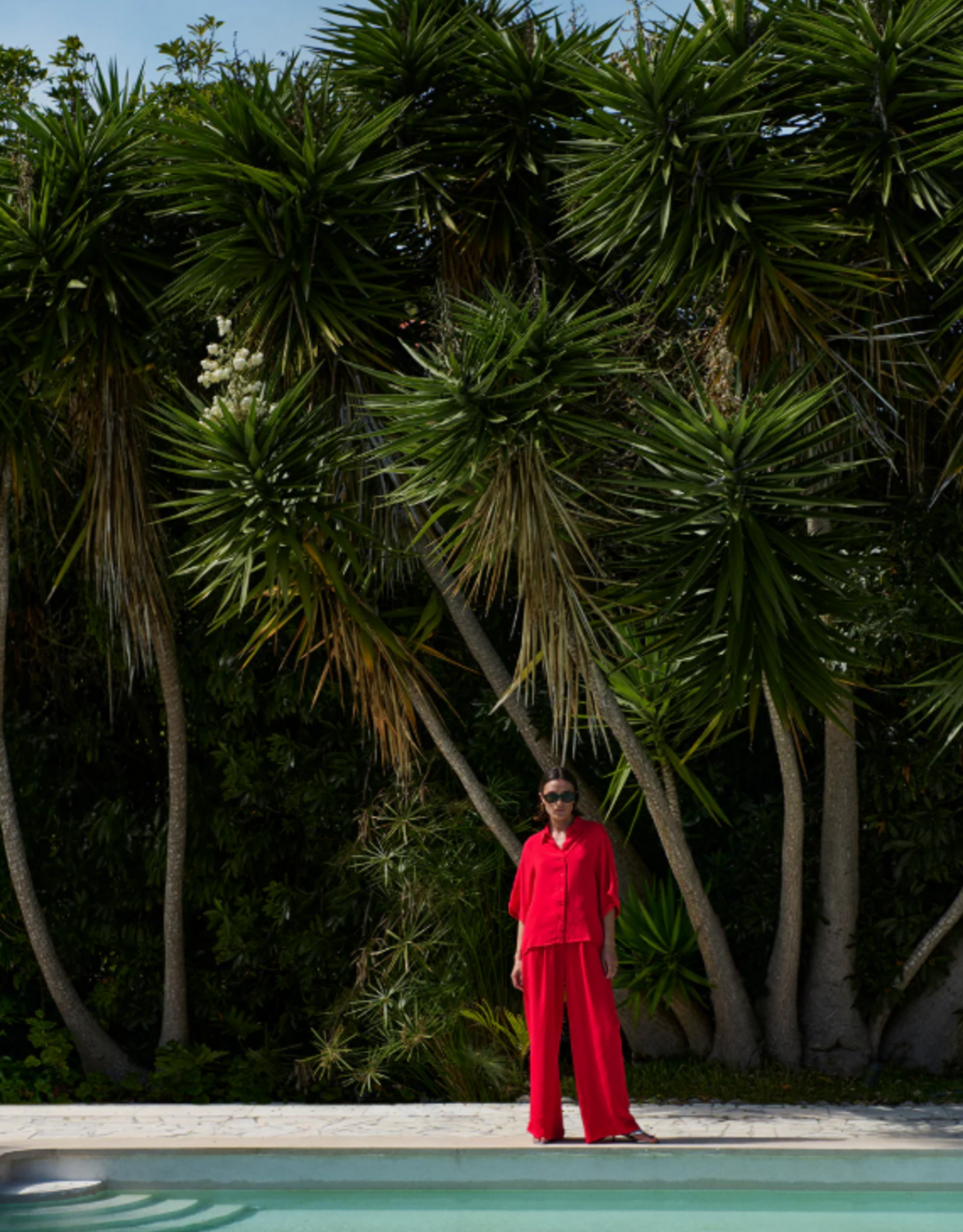 By Bar Benji Satin Stripe Pants Lollipop