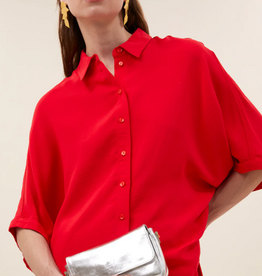 By Bar Sunny Satin Stripe Blouse Lollipop