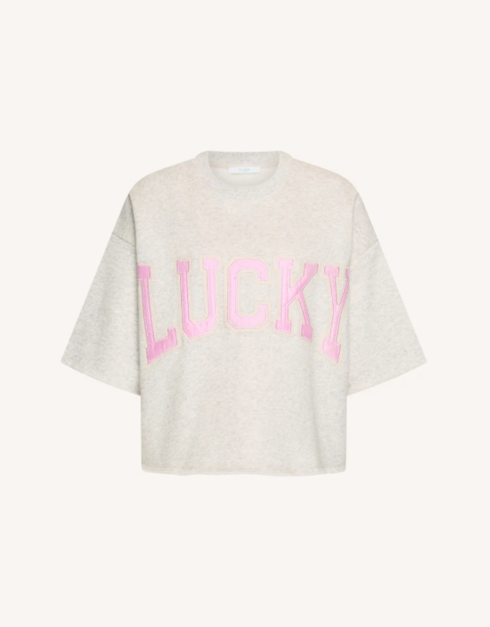 By Bar Willow Lucky Top Light Grey Melee