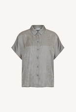 By Bar Barley Silky Stripe Blouse Jet Black