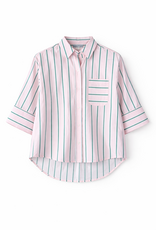 Co'Couture Imari Stripe Shirt Candyfloss