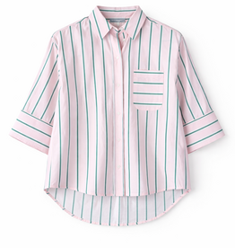 Co'Couture Imari Stripe Shirt Candyfloss