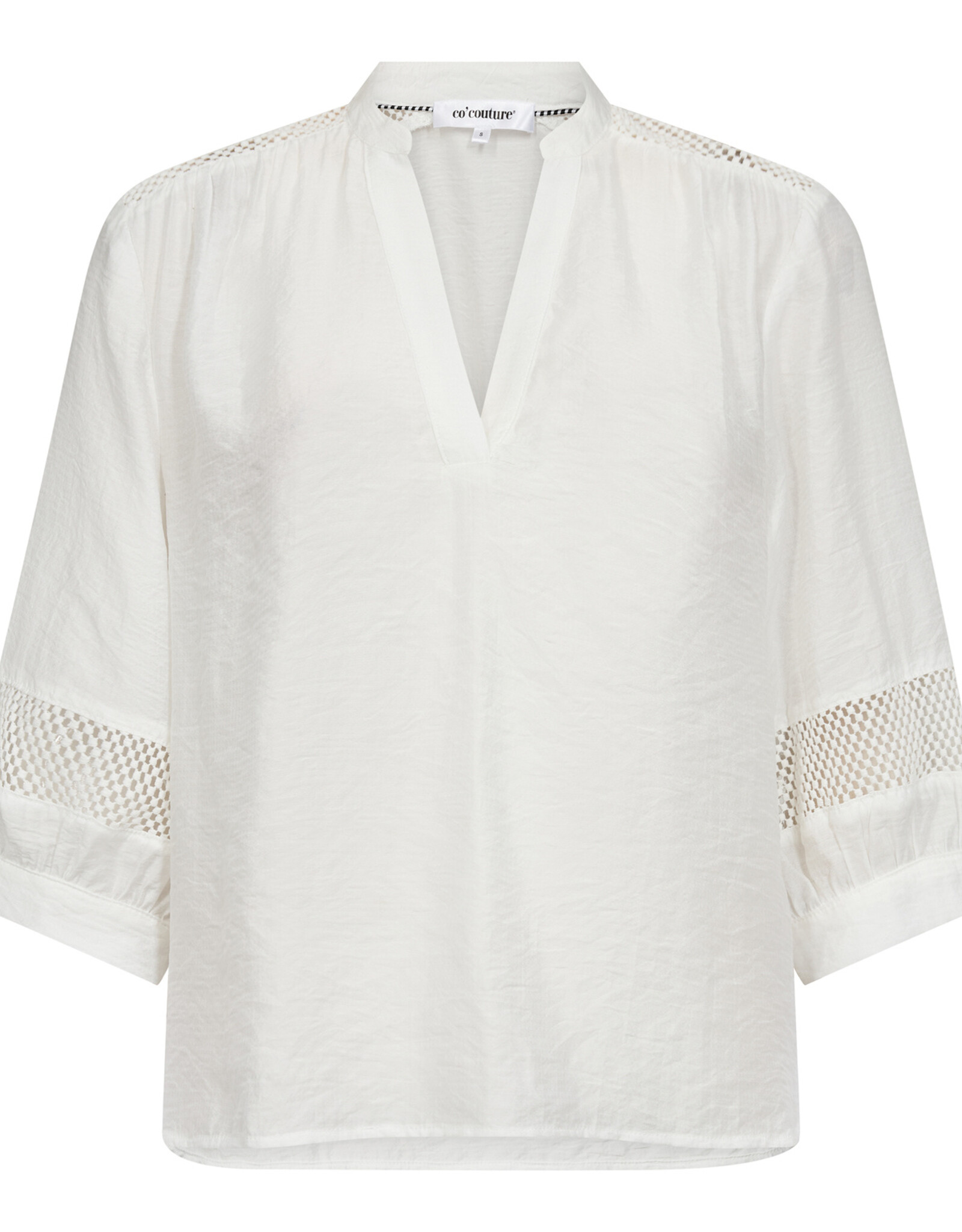 Co'Couture Gwenda SS Blouse Off White