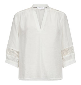 Co'Couture Gwenda SS Blouse Off White
